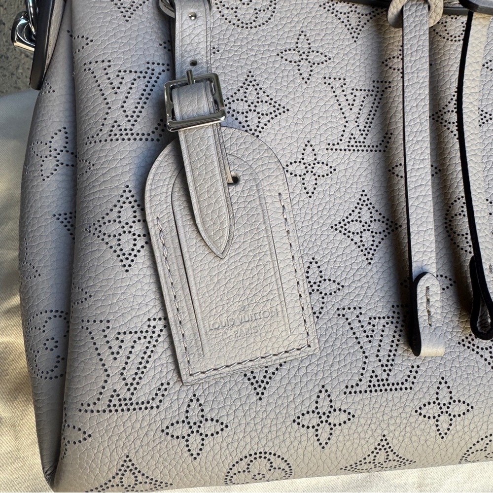 SOLD Louis Vuitton Monogram Mahina Leather Hand It All PM Crossbody - Picture 8 of 16